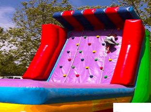 מתנפח קיר טיפוס צבעוני