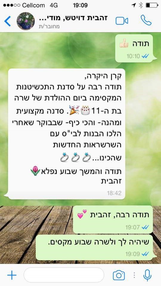 קרן בשן - סדנת תכשיטנות למסיבת בנות 077-9967831